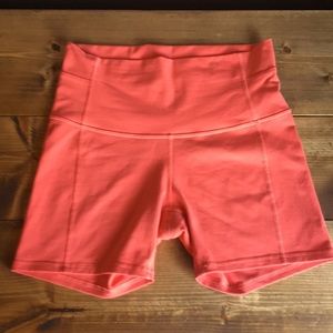 Lululemon High Rise 5” shorts Size 8